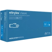 Gumikesztyű nitrylex® classic blue "M"