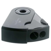 Faber-Castell hegyező fekete műanyag dupla tartályos Faber-Castell hegyező fekete műanyag dupla tartályos