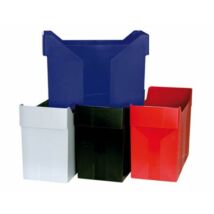 Függőmappa tároló, műanyag, DONAU, piros