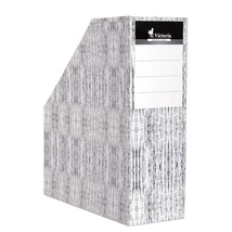Iratpapucs, karton, 90 mm, "Textil"