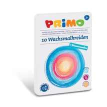 Zsírkréta PRIMO vízzel keverhető, 10db-os készlet, fém dobozban