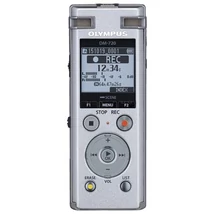 Diktafon, digitális, 4 GB memória, OLYMPUS, " DM-720", ezüst