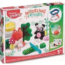 Modellező gyurma készlet, levegőre száradó, MAPED CREATIV, "Modeling Friends Cute", cukisá...