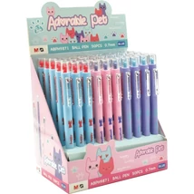 Golyóstoll 0,7 mm M&G "Adorable Pet" kék