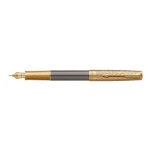 PARKER ROYAL SONNET PREMIUM PIONEER ARROW 18K TÖLTŐTOLL SZÜRKE, ARANY