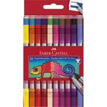 Faber-Castell filctoll készlet 20db-os kétvégű