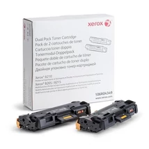 Lézertoner B205, B210, B215 nyomtatókhoz, XEROX, fekete, 2*3k 106R04349