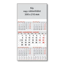 Speditőrnaptár 1 tömbös 5 havi szürke