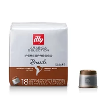 illy, kapszula IPER espresso, Arabica Selection Brazília, 18 adag