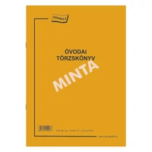 A.TÜ 723 ÓVODAI TÖRZSKÖNYV, 16 OLDAL+BORÍTÓ, A/4