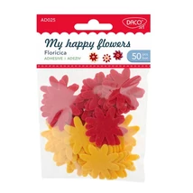 Filc forma, virágok Daco "My happy flowers"
