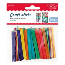 Fa spatula 75x20 mm 150 db/csomag Daco vegyes színek