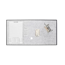 Iratrendező A4, 7,5cm,lapraszerelt, Bluering® Smart fekete