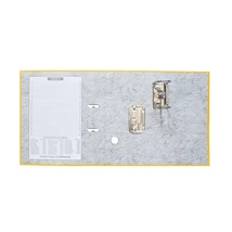 Iratrendező A4, 7,5cm,lapraszerelt, Bluering® Smart sárga