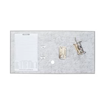 Iratrendező A4, 7,5cm,lapraszerelt, Bluering® Smart szürke