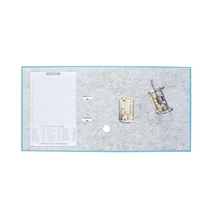 Iratrendező A4, 7,5cm,lapraszerelt, Bluering® Smart türkiz