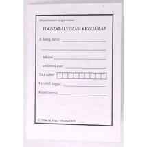C.3304-30 FOGSZABÁLYOZÁSI KEZELŐLAP, 150 G/M2 OFSZET 6 OLDAL 2X HAJTVA, 70x100 MM, 1+1 SZÍN
