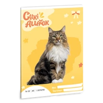 Ars Una Cuki Állatok - Norvég erdei macska A/5 1. oszt. füzet 14-32