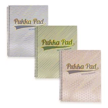Spirálfüzet, A4+, vonalas, 100 lap, PUKKA PAD "Haze Jotta", vegyes szín Spirálfüzet, A4+, vonalas, 100 lap, PUKKA PAD "Haze Jotta", vegyes szín