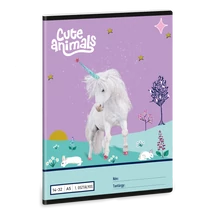 Ars Una Cute Animals - Unicorn A/5 1. oszt. füzet 14-32