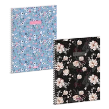 Ars Una Flowery-mix A/4 spirálfüzet-négyzethálós