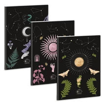 Ars Una Mystic Constellation A/4 extra kapcsos füzet-négyzethálós