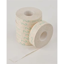 Árazógépszalag, 22x16 mm, METO, fehér