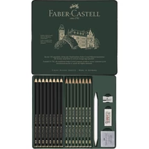 Art and Graphic grafitceruza készlet 20db-os PITT MATT & CASTELL 9000 fém dobozban