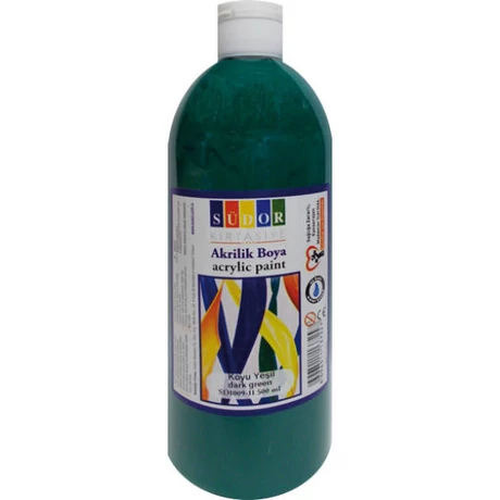 Akrilfesték Südor 500 ml, sötétzöld