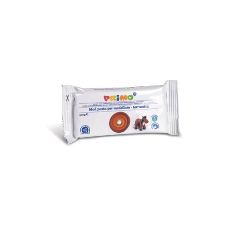 Gyurma PRIMO levegőn keményedő, 500gr, terrakotta
