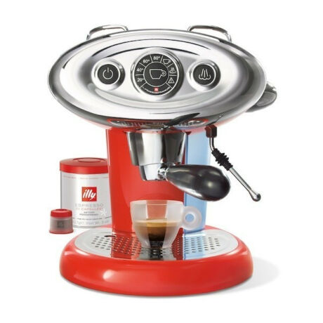 Francis Francis X7.1 Iper kapszulás kávéfőzőgép, piros