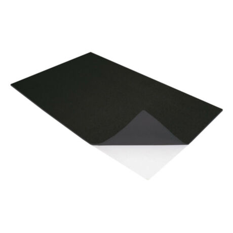 Cre Art öntapadó dekorgumi lap, A/4, 2mm, fekete