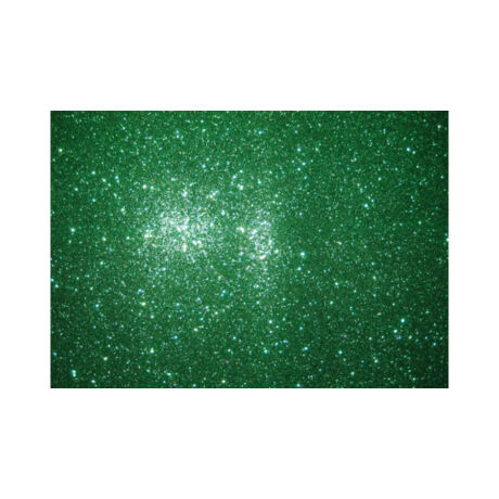 Cre Art csillámos dekorgumi lap, A/4, 2mm, zöld