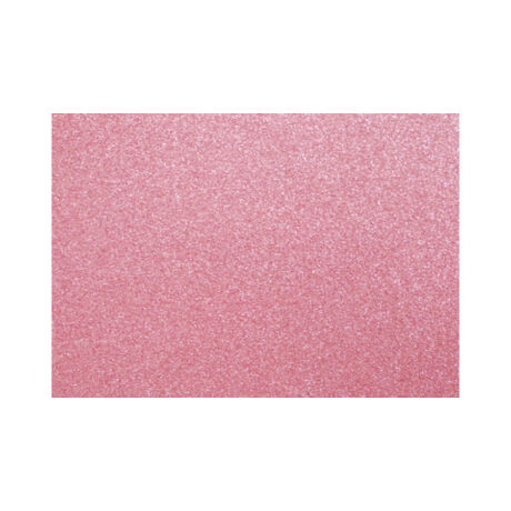 Cre Art öntapadó csillámos dekorgumi lap, A/4, 2 mm, pasztell rózsaszín
