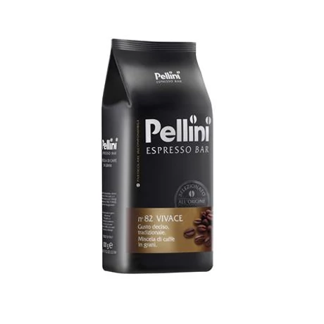 Kávé, pörkölt, szemes, 1000 g, PELLINI "Vivace"
