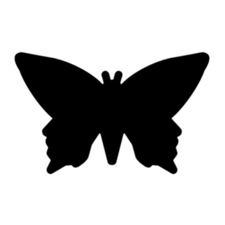 Cre Art formalyukasztó dekorgumihoz 16 mm, pillangó