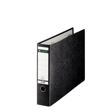 Iratrendező, 77 mm, A3, karton, újrahasznosított, LEITZ "180", fekete