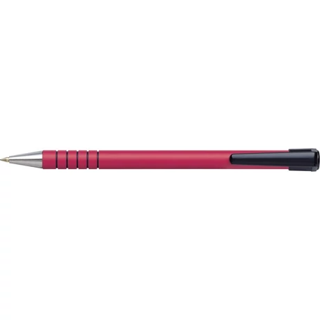 Golyóstoll, 0,7 mm, nyomógombos, PENAC "RB-085B", piros