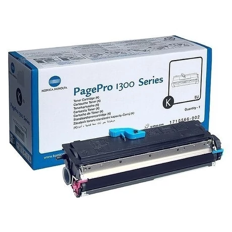 1710-566-002,001 Lézertoner PagePro 1300w, 1350w nyomtatókhoz, KONICA-MINOLTA fekete 3k