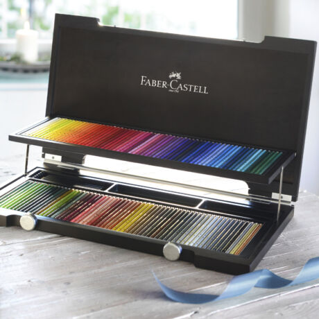 Faber-Castell Polychromos színes ceruza 120db fa kazettában