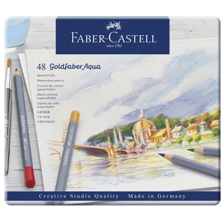 Faber-Castell Goldfaber Aqua 48db-os Aquarell színes ceruza készlet