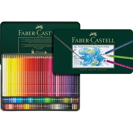 Faber-Castell Albrecht Dürer Aquarell színes ceruza 120+cd fémdoboz