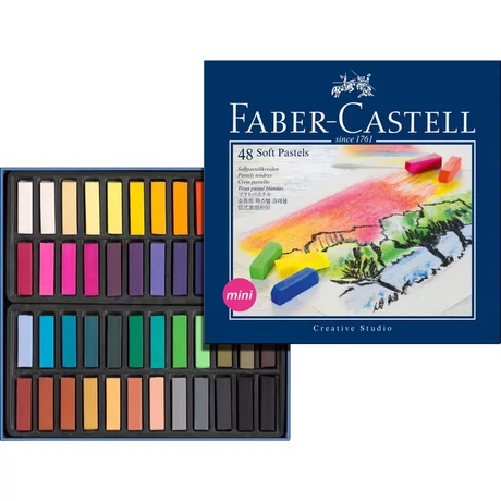 Faber-Castell Creative Studio porpasztell 48db-os félhosszúságú