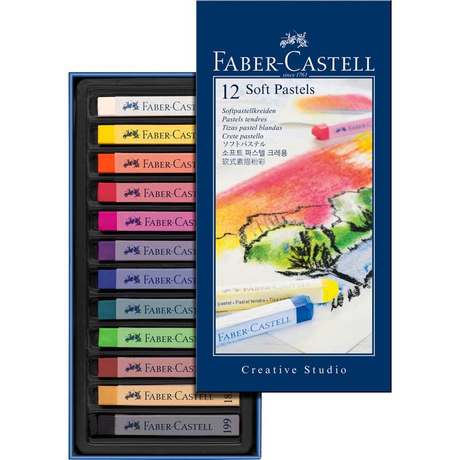  Faber-Castell Creative Studio porpasztell 12db