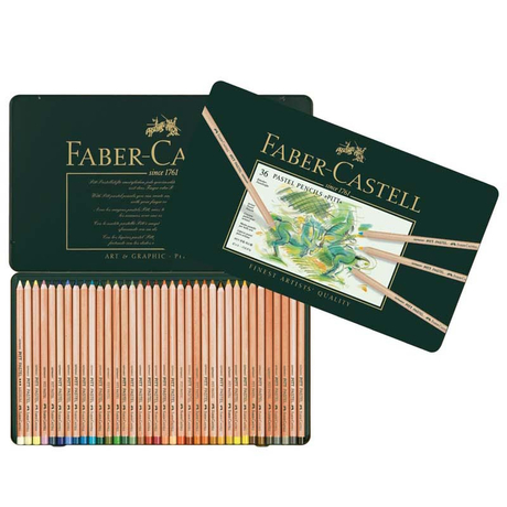 Faber-Castell Pitt pasztell művész színes ceruza 36db fémdoboz
