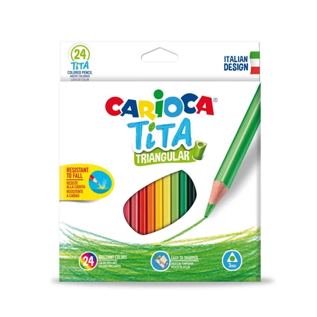 CARIOCA SZÍNES CERUZA TITA 24 DARABOS