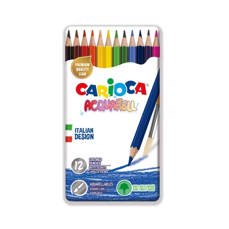 CARIOCA SZÍNES CERUZA AQUARELL 12 DARABOS