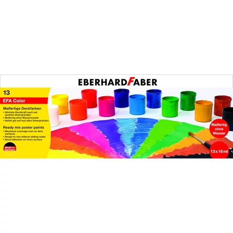  Eberhard Faber tempera készlet 13db-os 18ml tégelyes