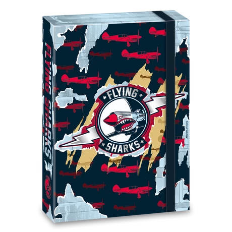 ARS UNA FLYING SHARKS A/4 FÜZETBOX