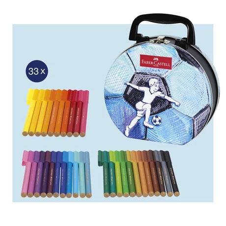  Faber-Castell filctoll készlet 33db-os CONNECTOR + kiegészítők Foci